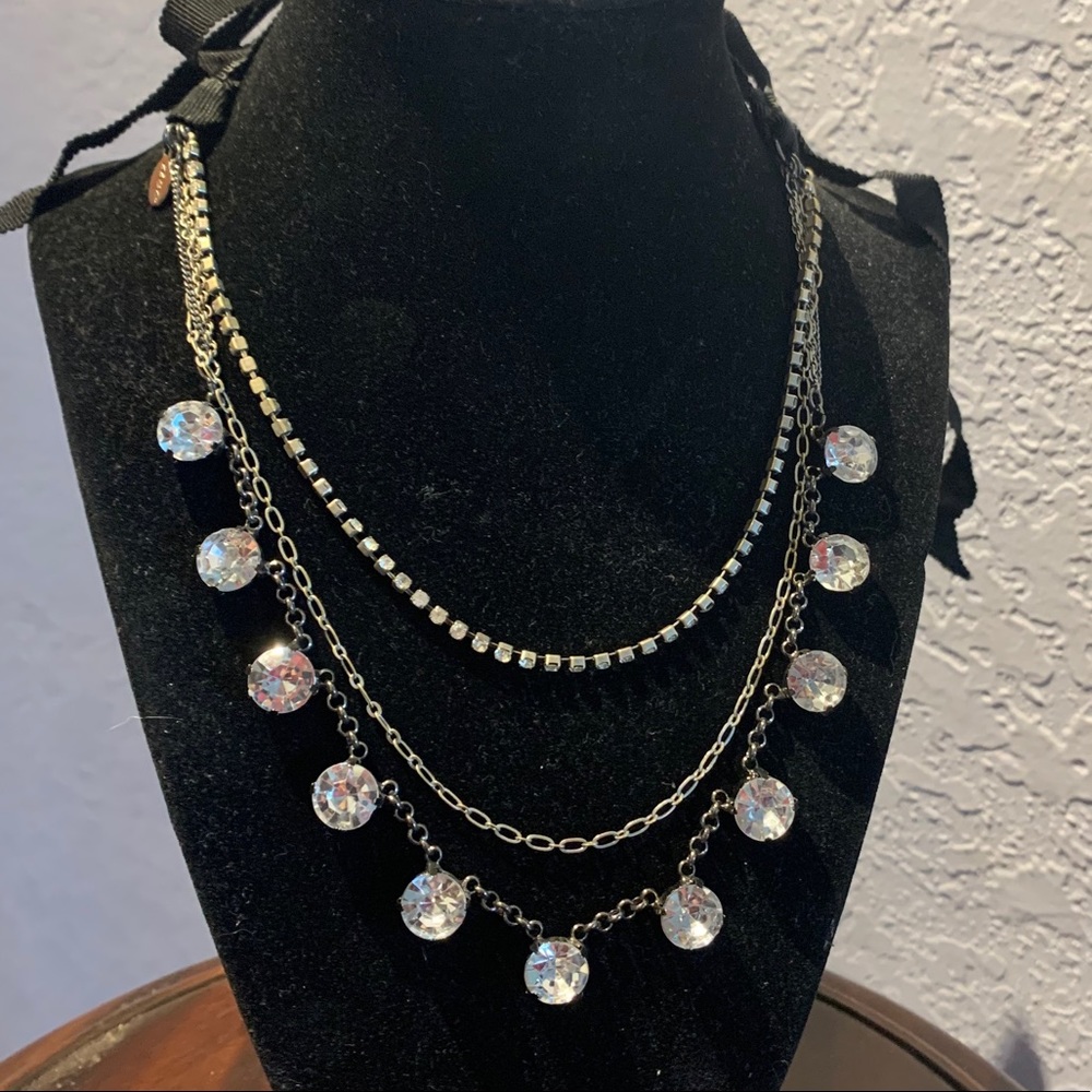 Tie back multi-layered necklace AEO